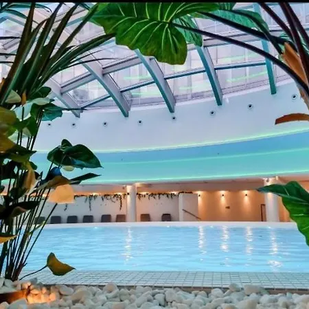 Hanza Tower Luxury 24 Pool & Spa דירה